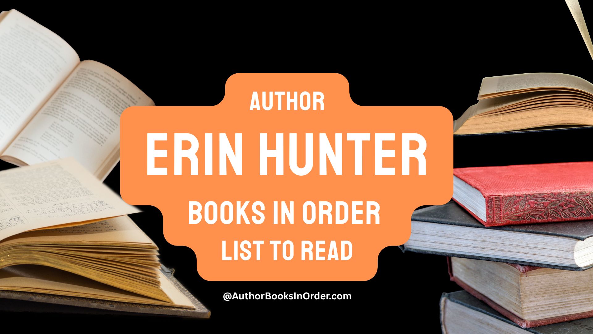 Author Erin Hunter Books in Order List [2025]