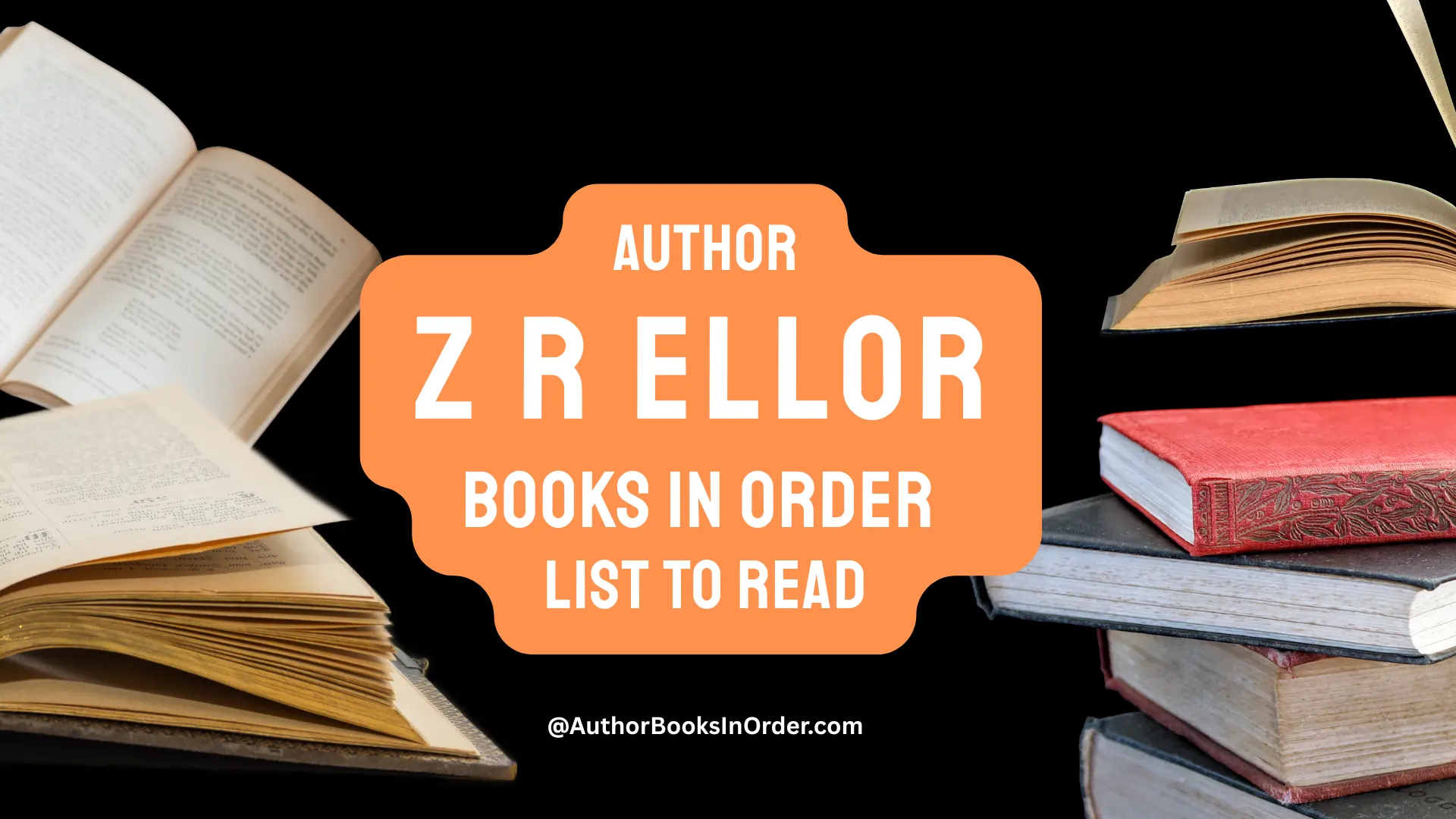 Author Z R Ellor Books in Order List [2025]