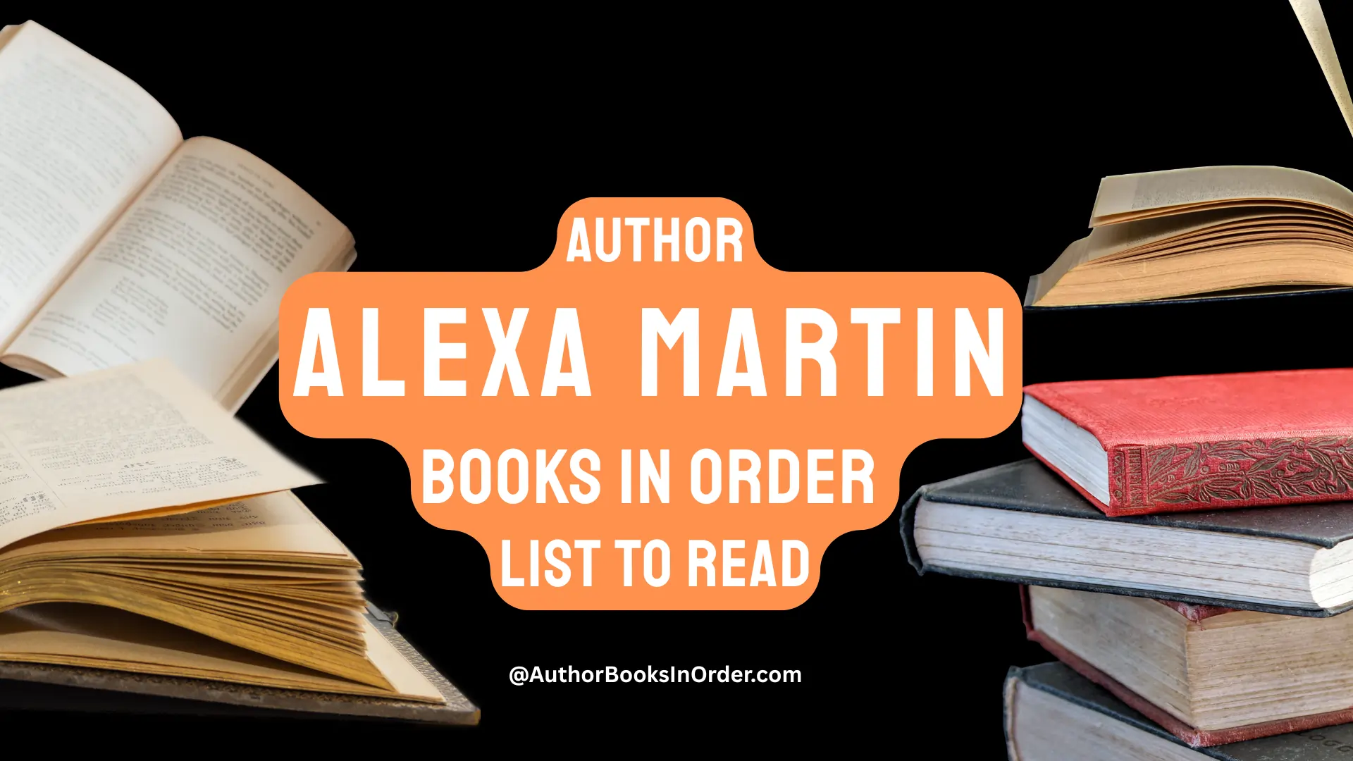 Author Alexa Martin Books in Order List [2025]