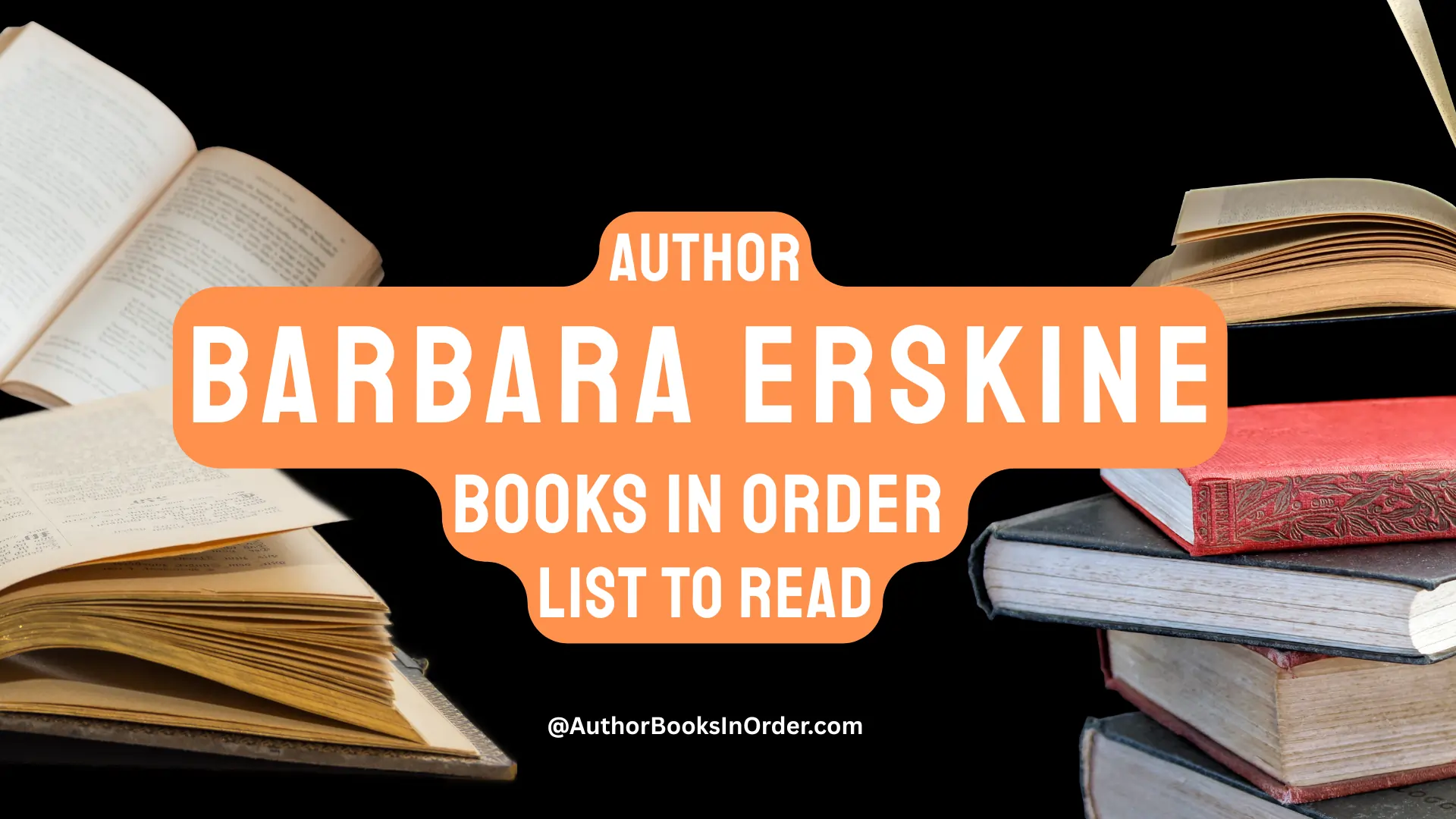 Author Barbara Erskine Books in Order List [2025]